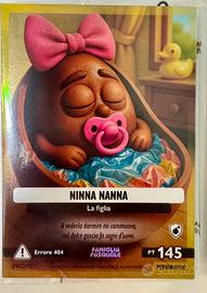 Carta brainrot famiglia pasquale figlia  limitata