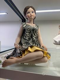 Bambola in Capodimonte Sibania “Elisabetta “cm24