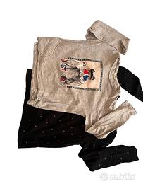 Set 2 maglie maniche lunghe