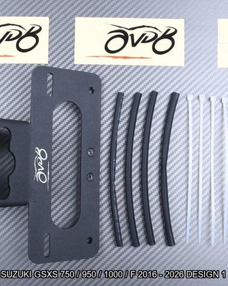 Portatarga SUZUKI GSXS 750 950 1000 F 2016 - 2026