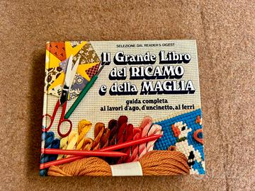 Il grande libro del ricamo e della maglia anno1985