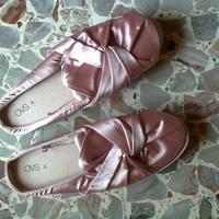 Ciabattine OVS raso rosa chiarissimo n. 41