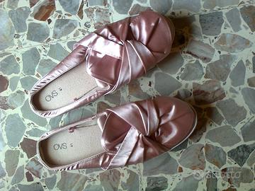 Ciabattine OVS raso rosa chiarissimo n. 41