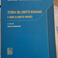 Storia del diritto romano e linee di diritto priv