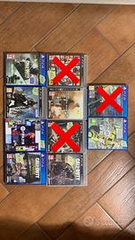 Lotto unico di giochi ps3 e ps4