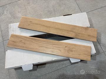 battiscopa gres porcellanato 45x8 effetto legno 9M