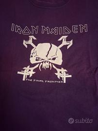 t shirt iron maiden logo 