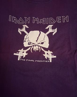 t shirt iron maiden logo 