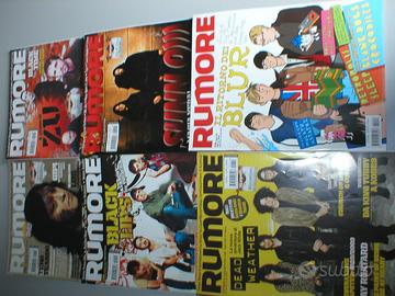 Rivista musicale Rumore 2009 annata completa