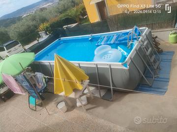 Piscina  fuori terra con pompa  filtro 