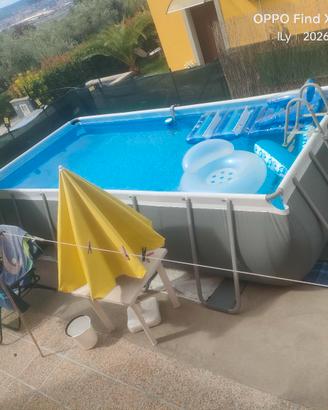 Piscina  fuori terra con pompa  filtro 