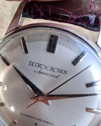 1963 Seiko Crown Special 15021 Acciaio Raro