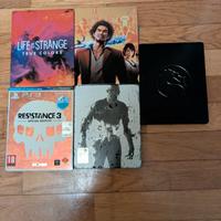 Steelbook Playstation e Xbox