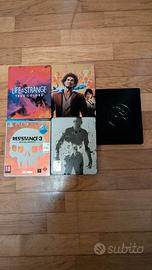 Steelbook Playstation e Xbox