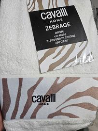 Asciugamani Ospite Cavalli Home - Bianco