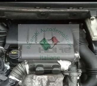 Motore Peugeot 1600 Diesel Codice Motore 9HS