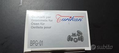 100 Occhielli alluminio per Perfo 