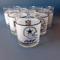 6 bicchieri Dallas Cowboys Mobil e NFL rugby