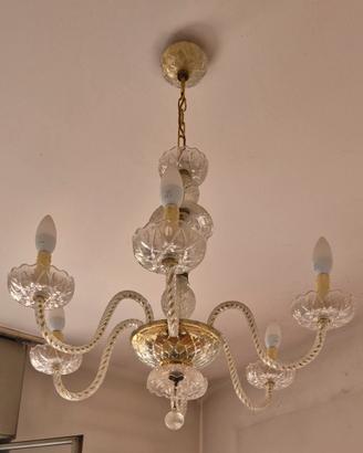 Lampadario Swarovski e clip 