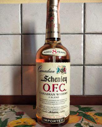 whisky - Canadian Schenley O. F. C.