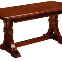 Tavolo Fratino legno noce 180x80