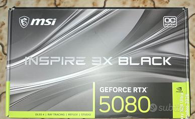 Rtx 5080 Msi inspire Black