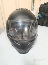 Casco crivit nero opaco