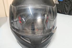Casco crivit nero opaco