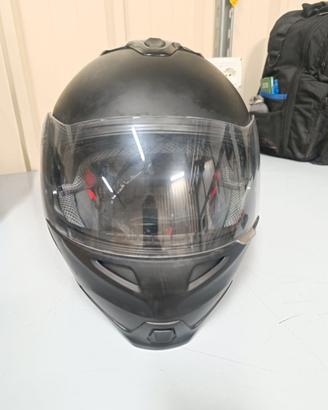 Casco crivit nero opaco
