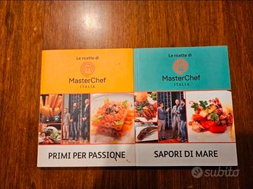 Set 2 libri di ricette Masterchef 2015