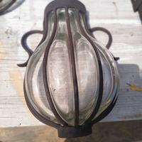 lanterne vari modelli in vetro artigianale e ferro