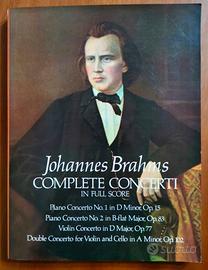 Brahms - COMPLETE CONCERTI IN FULL SCORE - Dover