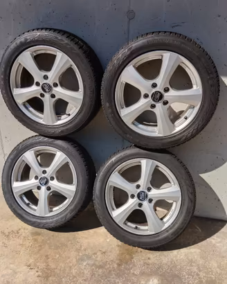 Gomme invernale con cerchi 