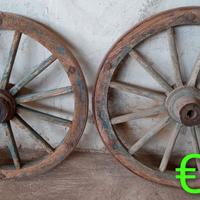 Ruote in legno antiche