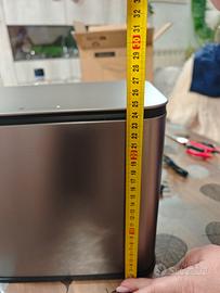 pattumiera compost in acciaio inox 
