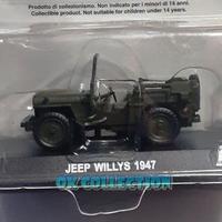 Modellino Carabinieri scala 1/43 JEEP WILLYS 1947