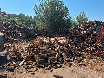 Legna di quercia , ulivo e sughero