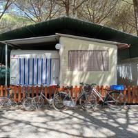 Piazzola attrezzat Camping Gorette Cecina