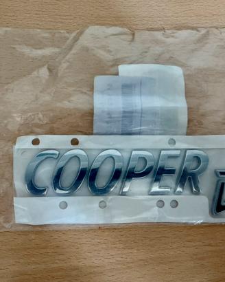 Scritta adesiva COOPER D