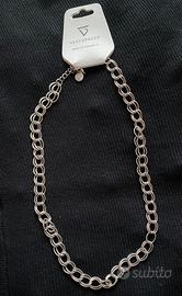 Collana a girocollo doppia catena Vestopazzo