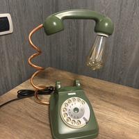 Lampada telefono verde