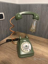 Lampada telefono verde