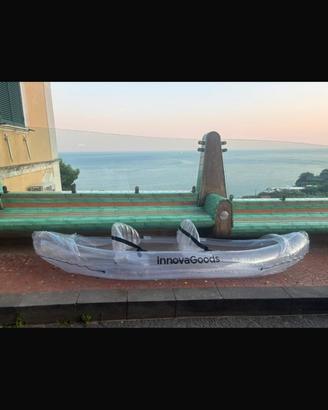 Canoa gonfiabile 2 posti INNOVAGoods- come Nuova