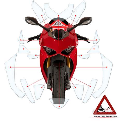 Ducati V4 Panigale 2018-2019 - Protezione PPF Wrap