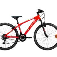 Atala Race Comp 26" Boy MTB - Rosso Fluo/Bianco