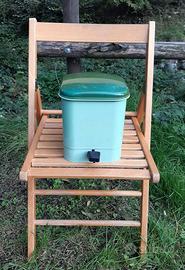 Piccola pattumiera a pedale Pola 561 vintage