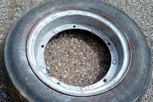 ruota completa vespa 5p0 125 e ape 50