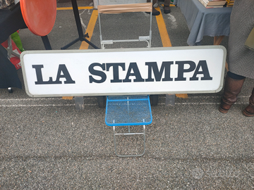 Insegna luminosa la stampa