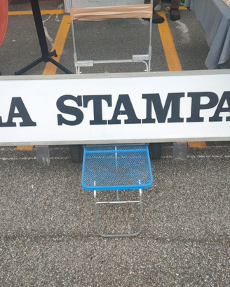 Insegna luminosa la stampa