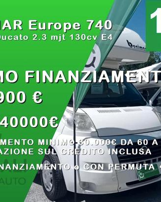 CAMPER BENIMAR DUCATO MANSARDATO 6 POSTI GARAGE CL